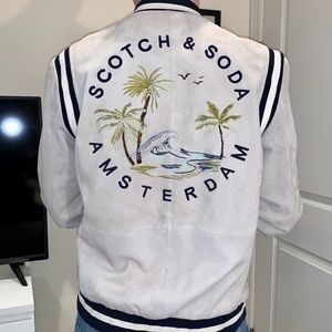 Suede Varsity Bomber